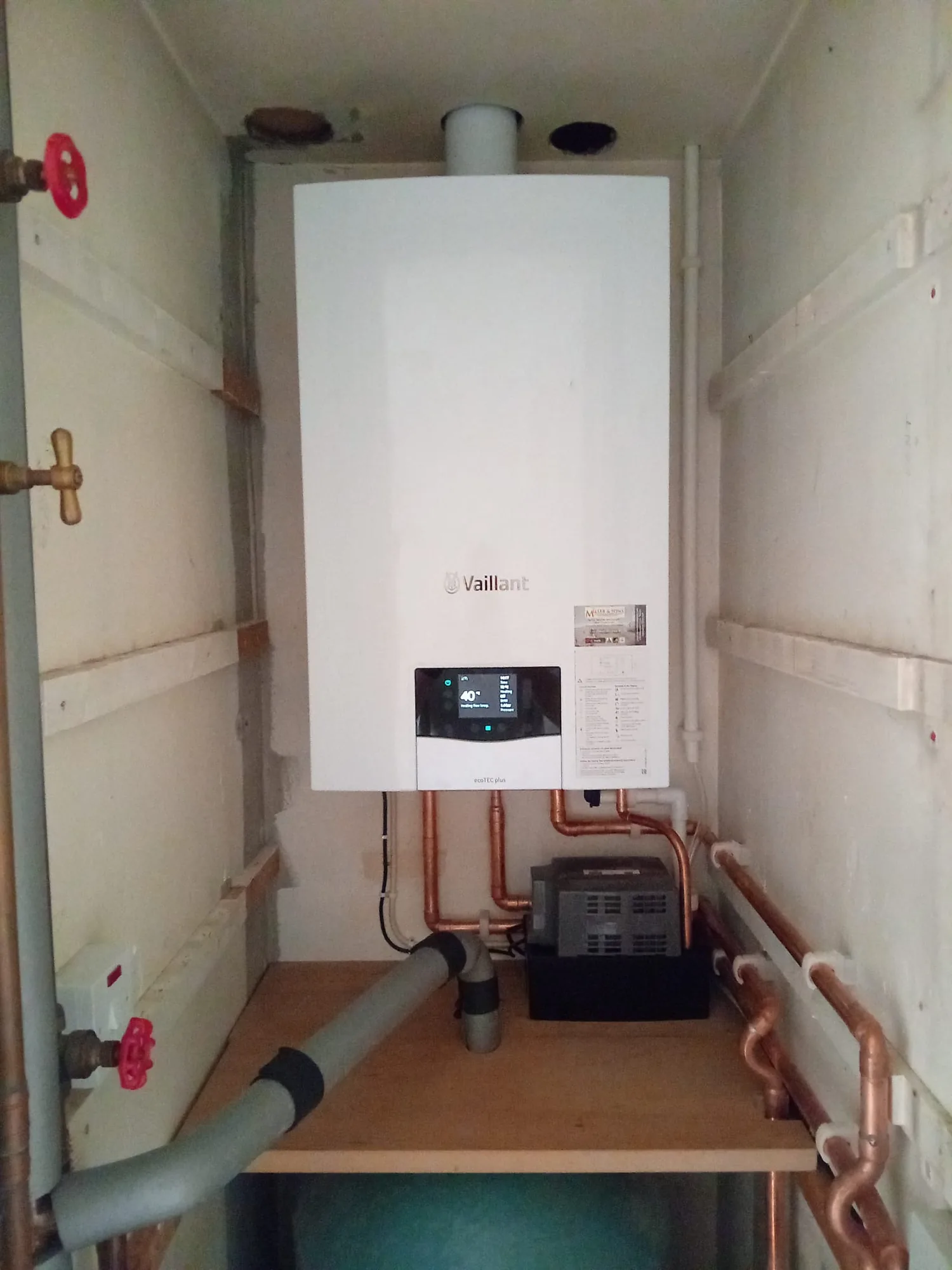 New Boiler Installations by Miller & Sons in Bordon, Hampshire