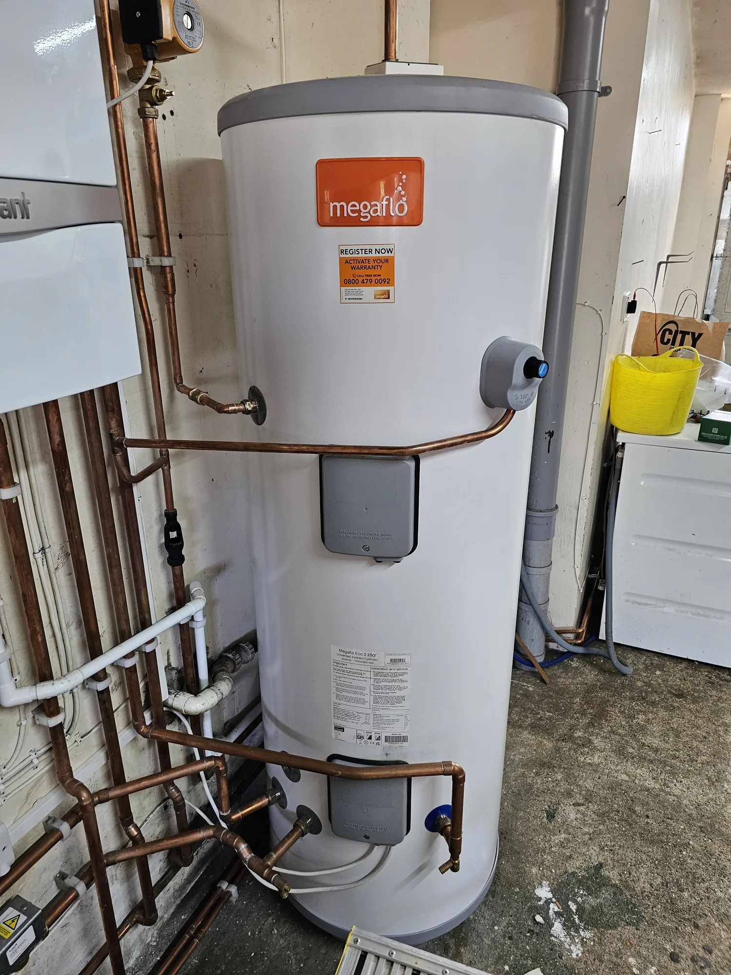 Unvented Cylinder Installation by Miller & Sons in Bordon, Hampshire