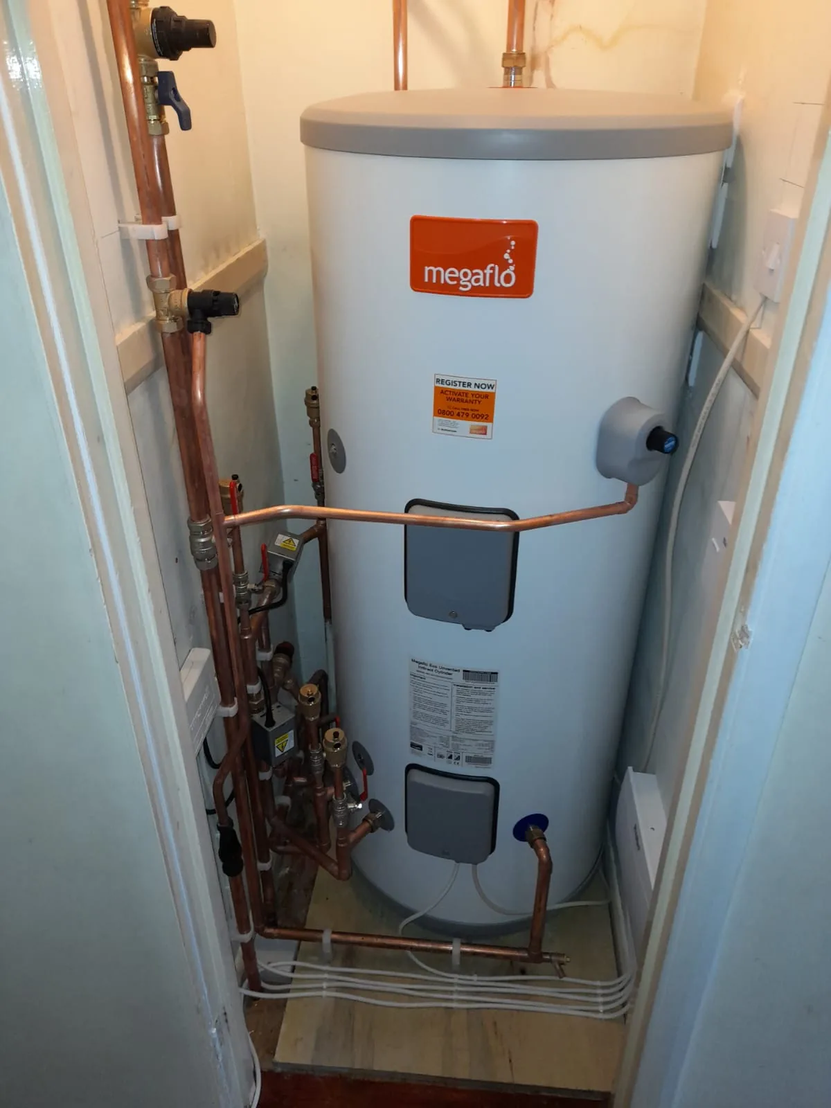 Unvented Cylinder Installation by Miller & Sons in Bordon, Hampshire